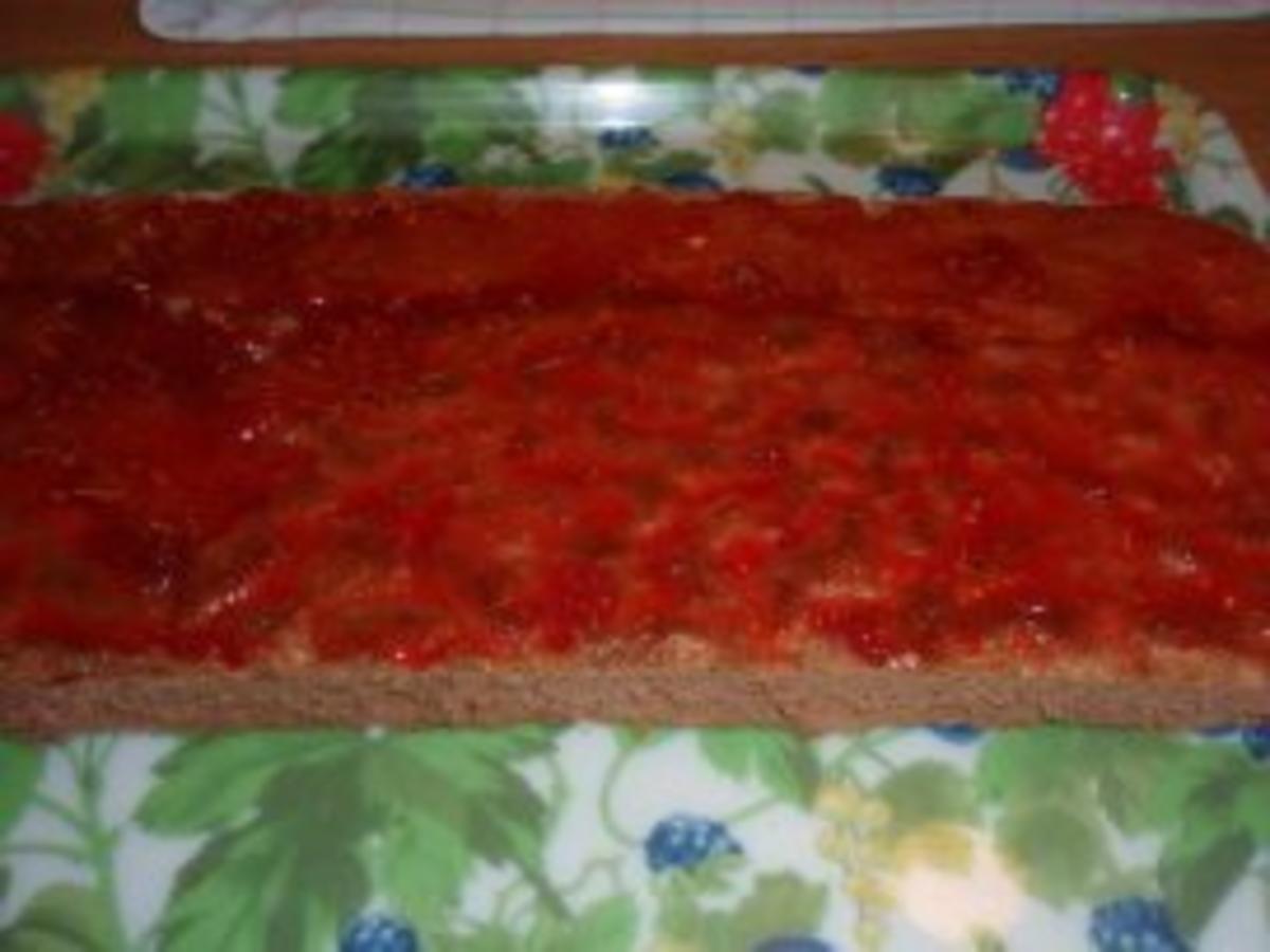 Torte: Schokolade-Erdbeer-Schnitten - Rezept - Bild Nr. 2