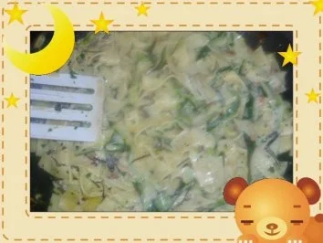 Zucchini-Pasta mit Mandeln - Rezept - Bild Nr. 3