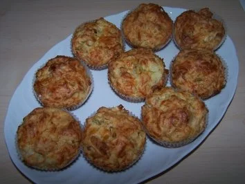 Rezept: Lauch-Schinken-Muffins Lauch-Schinken-Muffins - Rezept