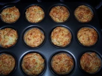 Rezept: Lauch-Schinken-Muffins Bild Nr. 6 Lauch-Schinken-Muffins - Rezept - Bild Nr. 6
