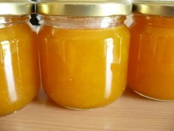 Aprikosen -  Konfitüre mit Amaretto - Rezept