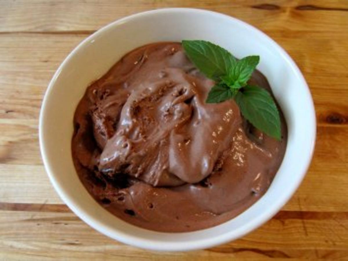 extra schokoladige Schokoladen-Eiscreme - Rezept