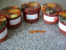 Weinbergpfirsich-Blutorangen-Marmelade - Rezept