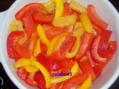 Snack: Antipasti - eingelegte Paprika - Rezept