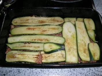 Rezept: Auflauf/Gratin - Zucchini - Lasagne Bild Nr. 4 Auflauf/Gratin - Zucchini - Lasagne - Rezept - Bild Nr. 4