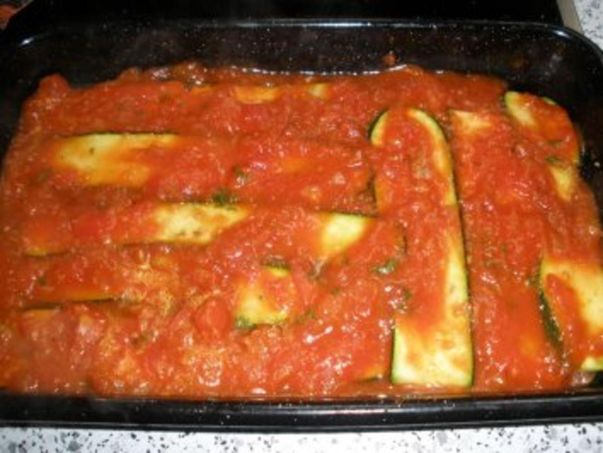 Auflauf/Gratin - Zucchini - Lasagne - Rezept - Bild Nr. 5