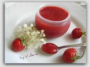 Erdbeer-Hollunderblüten Konfitüre - Rezept
