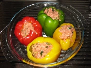 Rezept: Gefüllte Paprika...... das 1001. Rezept ;-)) Bild Nr. 8 Gefüllte Paprika...... das 1001. Rezept ;-)) - Rezept - Bild Nr. 8