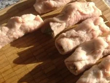 Kalbfleischröllchen gefüllt mit Ziegenkäse,Zucchini und Schinken - Rezept - Bild Nr. 4