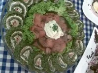 Lachs-Spinat Rolle - Rezept - Bild Nr. 2