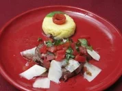 Blutrünstiges Rinderfilet im Tomatenwürgegriff von der Polente(a) observiert - Rezept