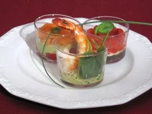 Verrines-Auswahl - Rezept