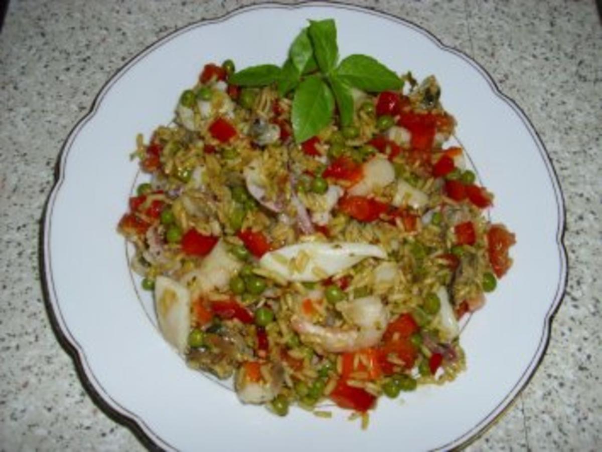 Paella-Salat - Rezept