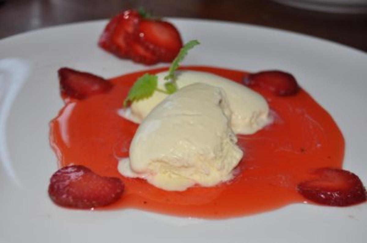 Weißes Schokoladen-Eis - Rezept mit Bild - kochbar.de