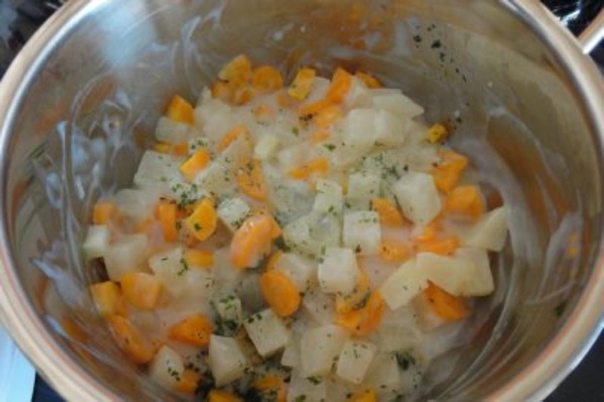 Beilage: cremige Karotten u. Kohlrabi - Rezept - Bild Nr. 2