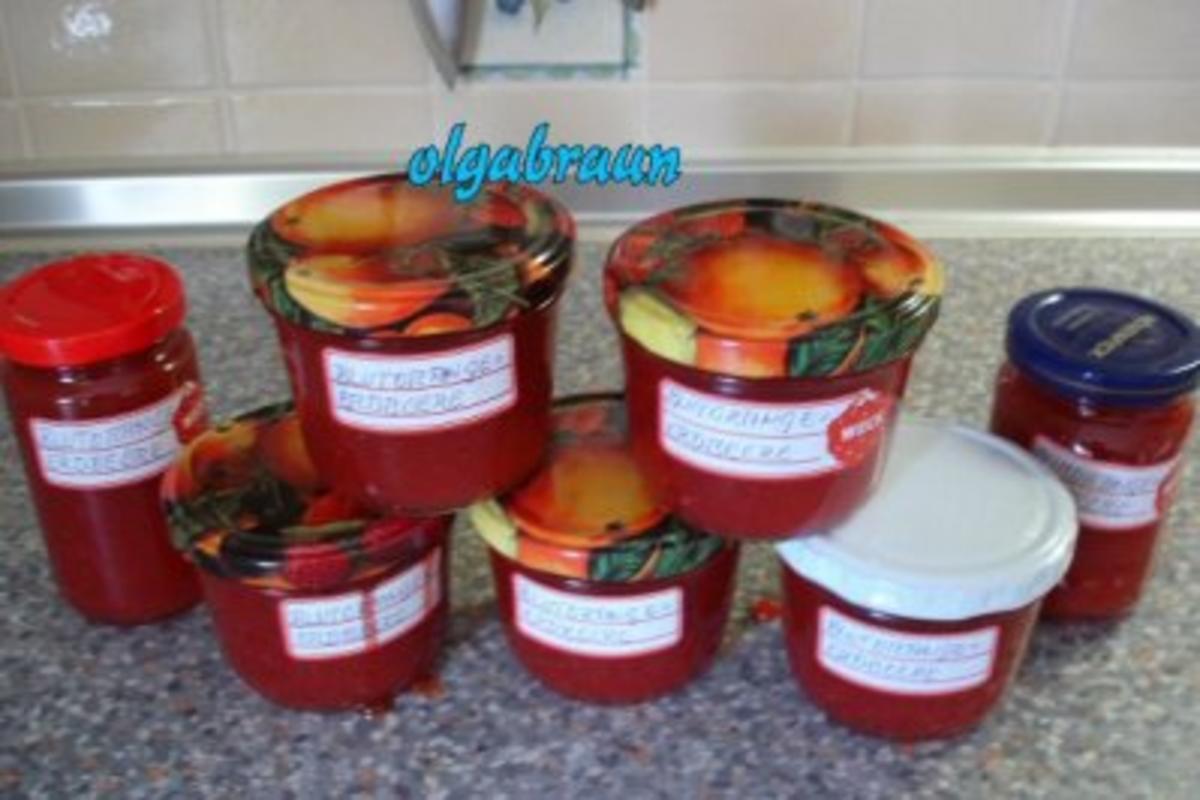 Blutorangen-Erdbeer-Marmelade - Rezept