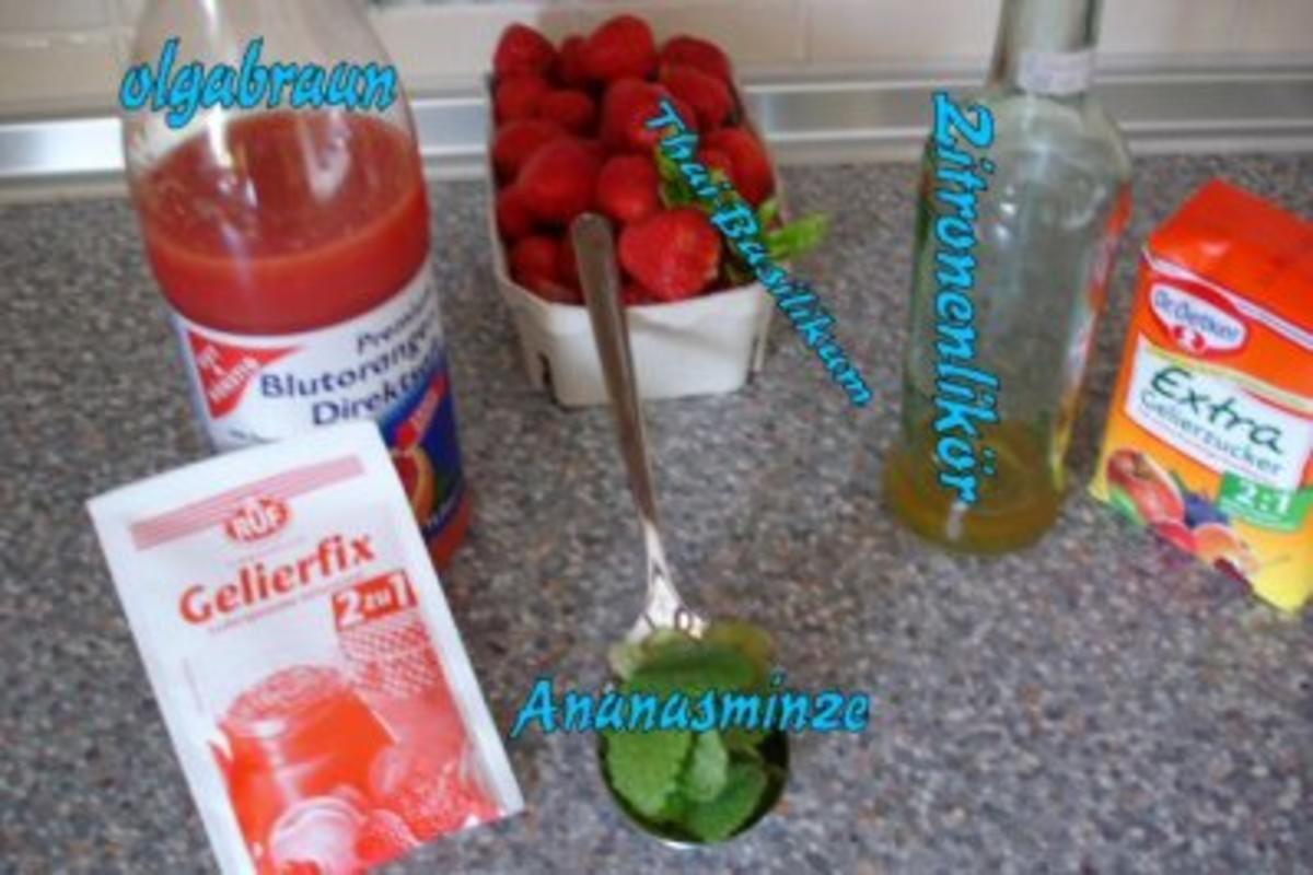 Blutorangen-Erdbeer-Marmelade - Rezept - Bild Nr. 2