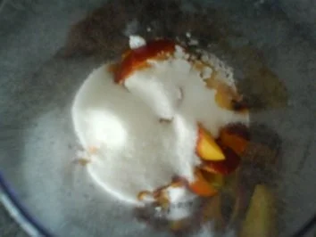 Beschwipstes Pfirsichsorbet - Rezept - Bild Nr. 2