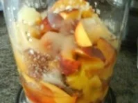 Beschwipstes Pfirsichsorbet - Rezept - Bild Nr. 6