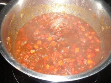 Rezept: Dip: PAPRIKA - CHUTNEY Bild Nr. 4 Dip: PAPRIKA - CHUTNEY - Rezept - Bild Nr. 4