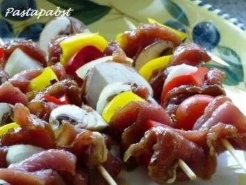 Rezept: Grill Schaschlik Grill Schaschlik - Rezept