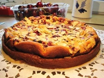 Rezept: Backofen-Eierkuchen mit Früchten .... Backofen-Eierkuchen mit Früchten .... - Rezept