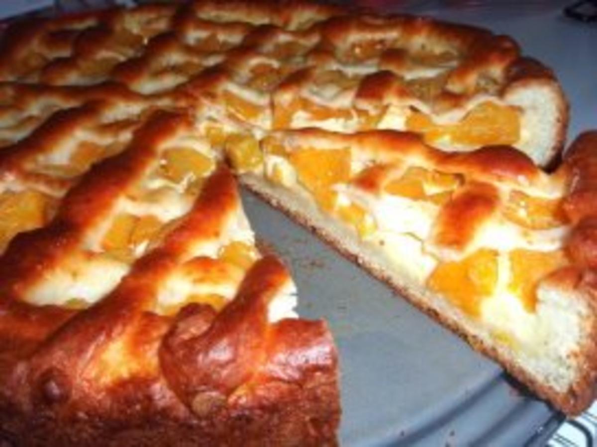 Bilder für Torte: Aprikosen-Pudding-Torte - Rezept