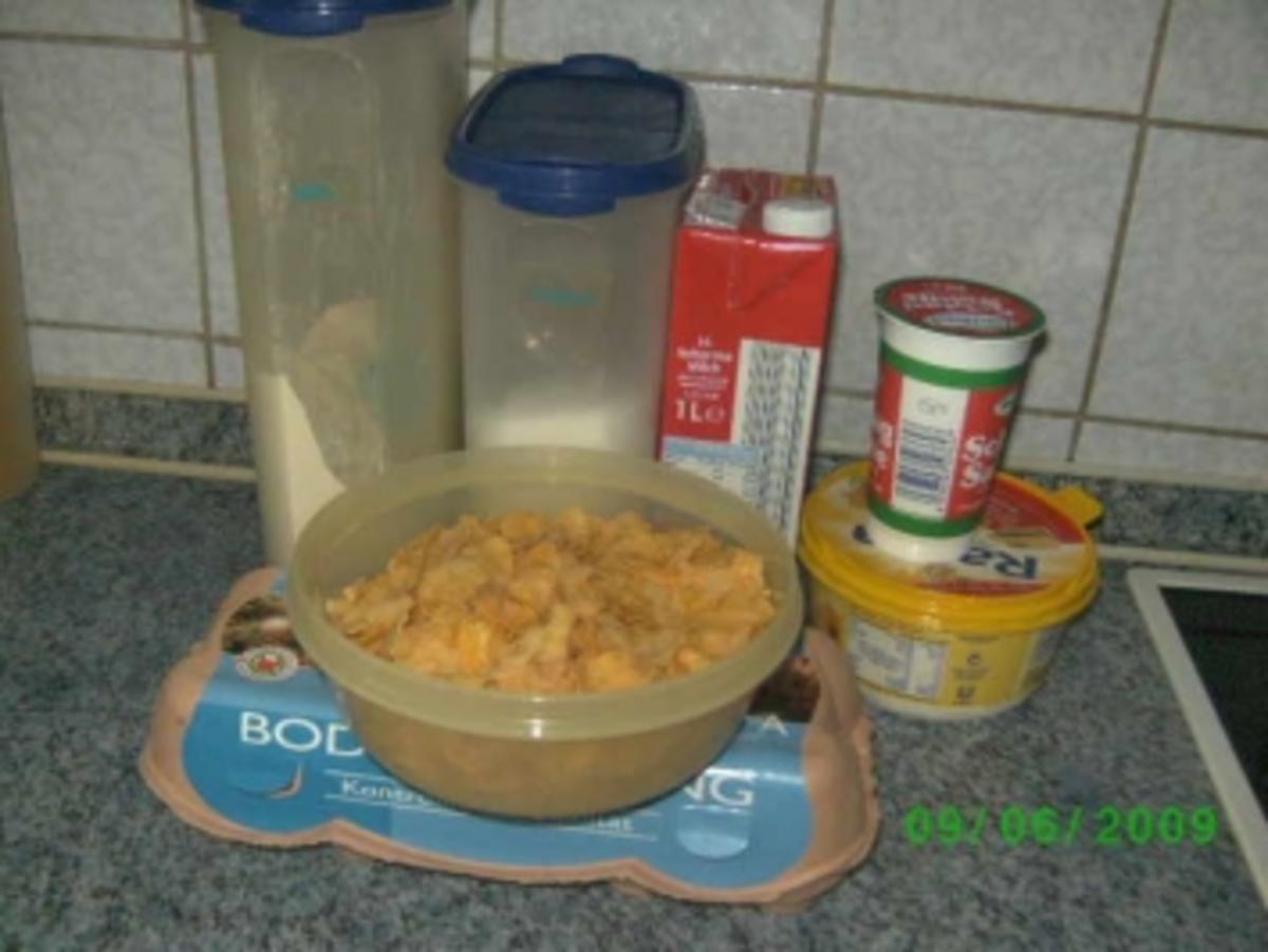 Cornflakes-Butter-Kuchen - Rezept