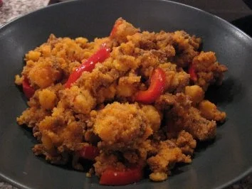 Rezept: Gries-Hackfleisch-Pfanne Bild Nr. 5 Gries-Hackfleisch-Pfanne - Rezept - Bild Nr. 5