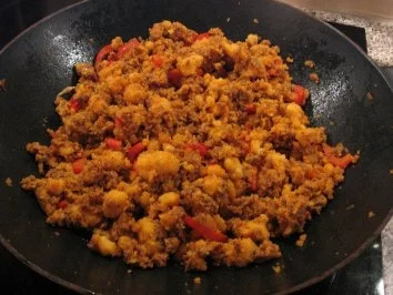 Rezept: Gries-Hackfleisch-Pfanne Bild Nr. 4 Gries-Hackfleisch-Pfanne - Rezept - Bild Nr. 4