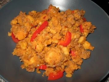 Rezept: Gries-Hackfleisch-Pfanne Gries-Hackfleisch-Pfanne - Rezept