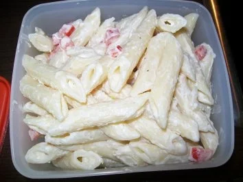 Rezept: schneller Nudelsalat Bild Nr. 2 schneller Nudelsalat - Rezept - Bild Nr. 2