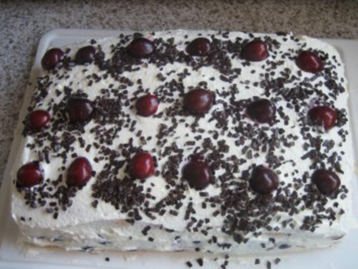 kirschtorte eigenkreation - Rezept