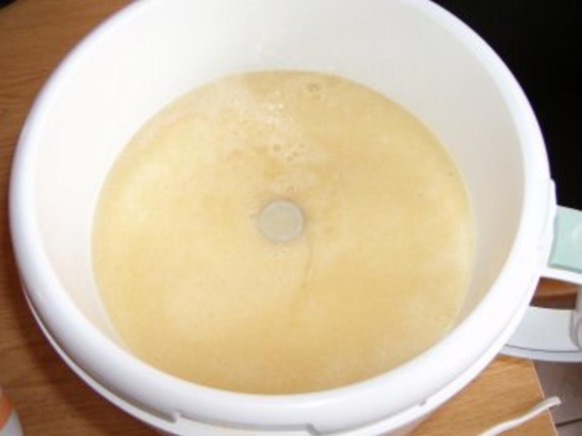 Weinberg Pfirsich Sorbet - einfach - 82 kcal/100g