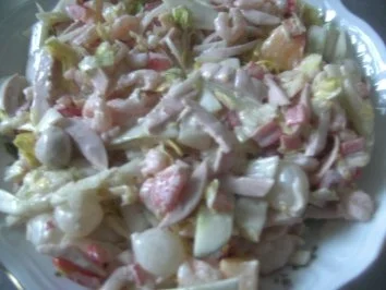 (  Salate )  Ein gemischter Salat - Rezept