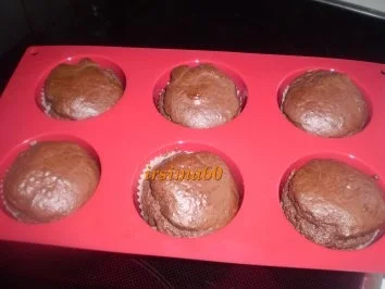Schokomuffins mit Trüffelhäubchen - Rezept - Bild Nr. 9