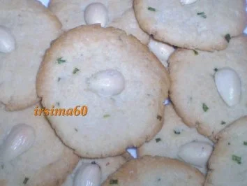 Mandel – Schnittlauch – Plätzchen - Rezept