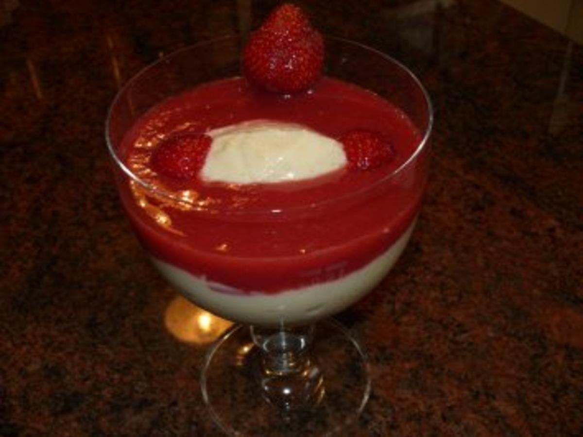 Dessert: VANILLE - QUARK - SPEISE - Rezept