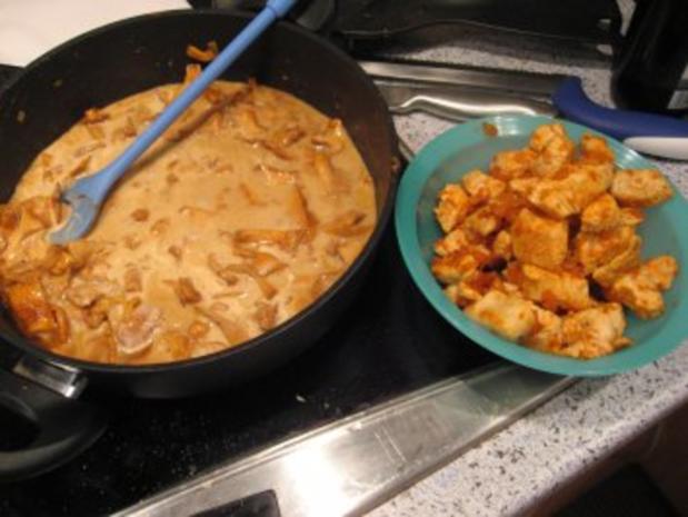 Gewürfelte Pute trifft auf Pfifferling - Rezept - kochbar.de