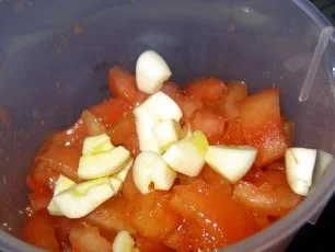 Spaghetti mit kalter Tomatensauce - Rezept - Bild Nr. 3