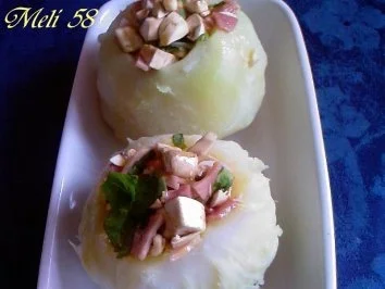 Rezept: Beilagen: Kohlrabi pikant gefüllt Bild Nr. 4 Beilagen: Kohlrabi pikant gefüllt - Rezept - Bild Nr. 4