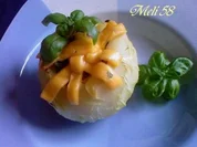 Beilagen: Kohlrabi pikant gefüllt - Rezept