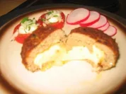 Rezept: Fleisch: Versteckter Babybel :-)))) Fleisch: Versteckter Babybel :-)))) - Rezept