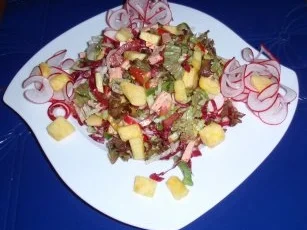 Rezept: Bunter Sommersalat Bild Nr. 7 Bunter Sommersalat - Rezept - Bild Nr. 7