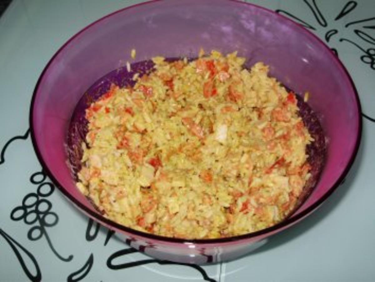 Curry - Geflügel - Reissalat - Rezept