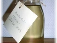 Sirup - Holunderblüten-Sirup à la Schwiegermutter - Rezept