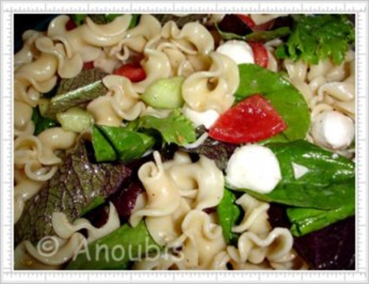 Salat - Sommerlicher Nudelsalat - Rezept