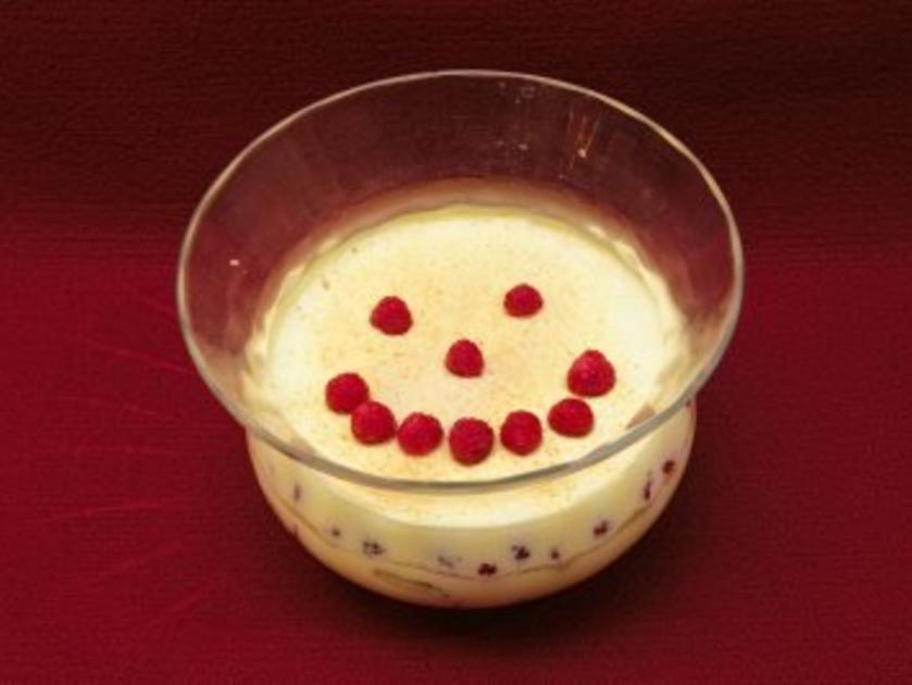 Vanillecrème mit Himbeeren Kalle Pohl - schnell &amp; einfach - von Das ...