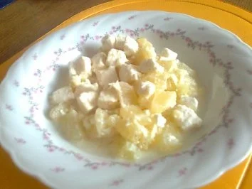 zitronensalat mit schafskäse - Rezept