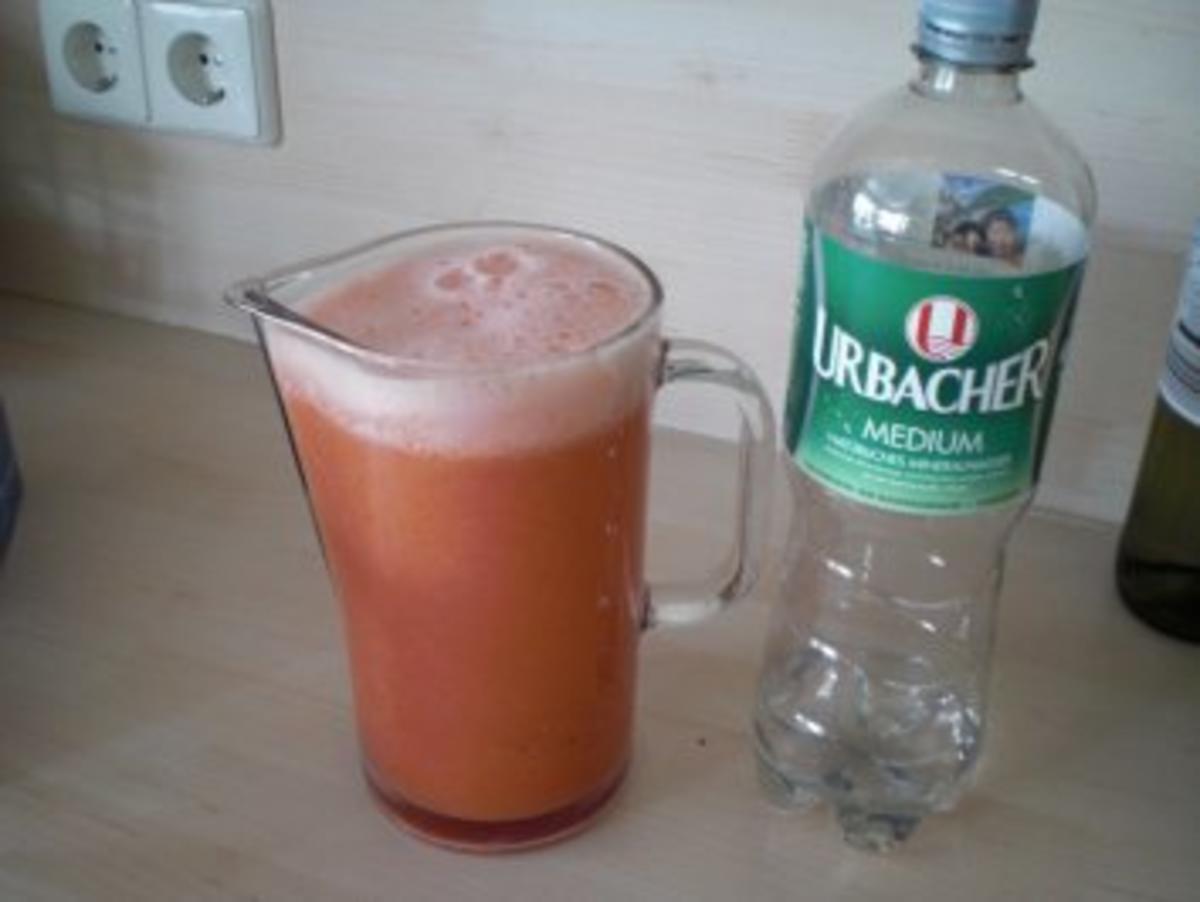 Wassermelonen-Rosen-Smoothie mit Chili - Rezept - Bild Nr. 6